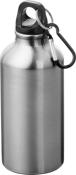Bouteille d'eau en aluminium avec mousqueton - 400 ml