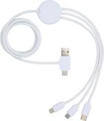 Câble de charge 5-en-1 avec additif antibactérien