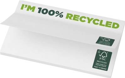 Mémos autocollants recyclés 127 x 75 mm