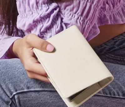 Ensemble de voyage, pochette avec étiquette détachable en similicuir