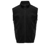Bodywarmer polaire contrasté 