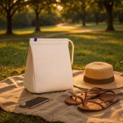 Lunch-bag isotherme avec fermeture velcro