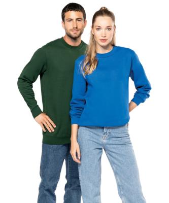 Sweat recyclé à col rond - Unisexe