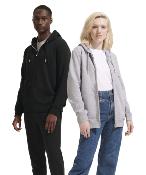 Veste zippée à capuche en coton biologique - Unisexe