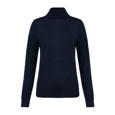 Pull Mérinos à col roulé - Femme