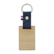 Porte-clés en matière végétale et bambou