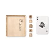 Set de cartes à jouer et dés