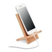 Support téléphone bambou