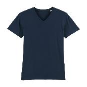 T-shirt à col en V - Homme - 155 g