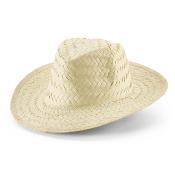 Chapeau de paille naturelle clair