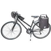 Sacoche porte-bagages urbaine en polyester