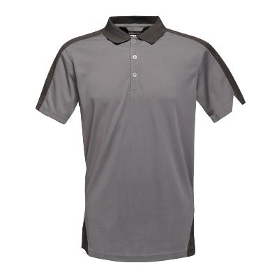 Polo contrasté