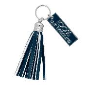 Porte-clés avec pompon et breloque