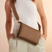 Sac à bandoulière en simili cuir