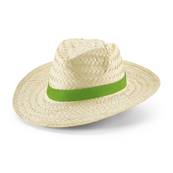 Chapeau de paille naturelle clair