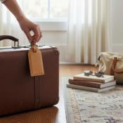 Porte-étiquette à bagage - Made in France