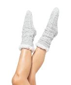 Chaussettes lounge doublées sherpa