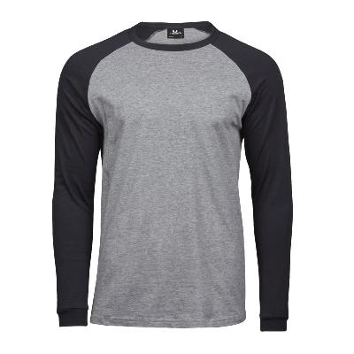 T-shirt baseball à manches longues - Unisexe