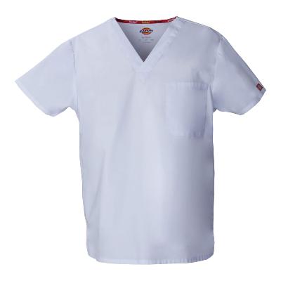 Haut professionnel à col V - Unisexe