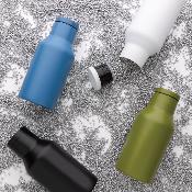 Bouteille isotherme compacte en acier inox - 300 ml