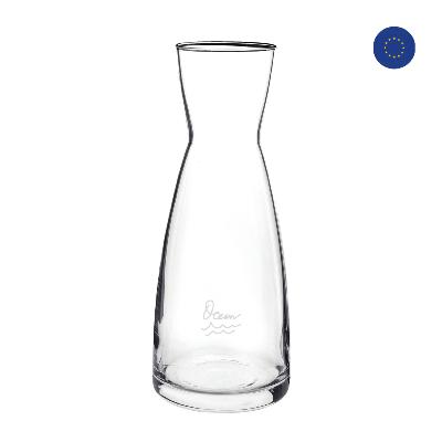 Carafe ornée en verre - 1 L