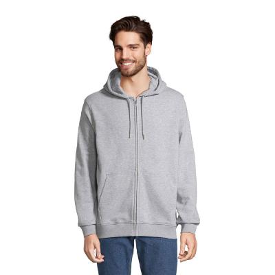 Veste zippée à capuche en coton biologique - Unisexe