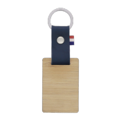 Porte-clés en matière végétale et bambou