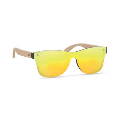 Lunettes de soleil en bambou