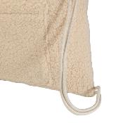 Sac à dos avec cordon sherpa recyclé
