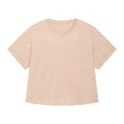 T-shirt à manches retroussées - Femme
