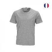 T-shirt en coton biologique made in France - Homme - 170 g