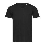 T-shirt col V - Homme - 160 g