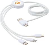 Câble de charge 5-en-1 avec additif antibactérien