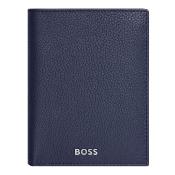 Porte-cartes Flap avec porte-monnaie Classic Grained Black