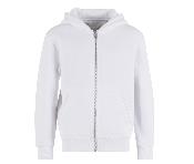Sweat zippé oversize enfant en coton biologique recyclé 330 g/m²