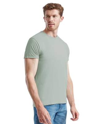 T-shirt col rond en coton - Unisexe - 150 g