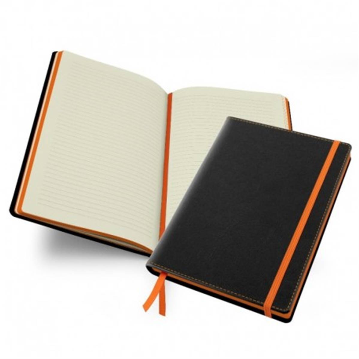 Carnet De Notes A5 Campus - Couverture Rigide, 96 Feuilles Unies 75g, Fermeture Élastique, Pochette Et Marque-Page - 3