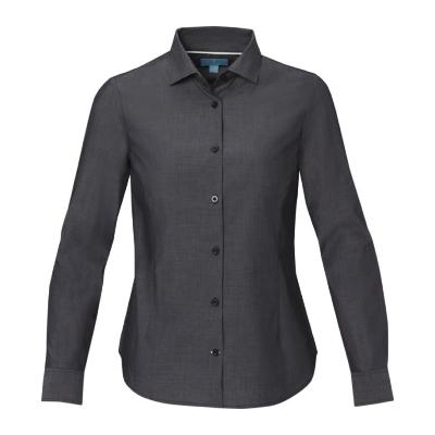 Chemise coton à manches longues - Femme