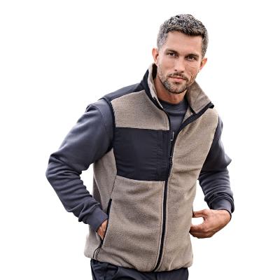 Bodywarmer épais avec empiècements renforcés