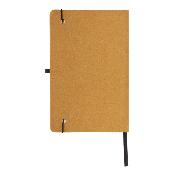 Carnet A5 à couverture rigide en cuir recyclé