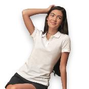 Polo en coton - Femme - 180g