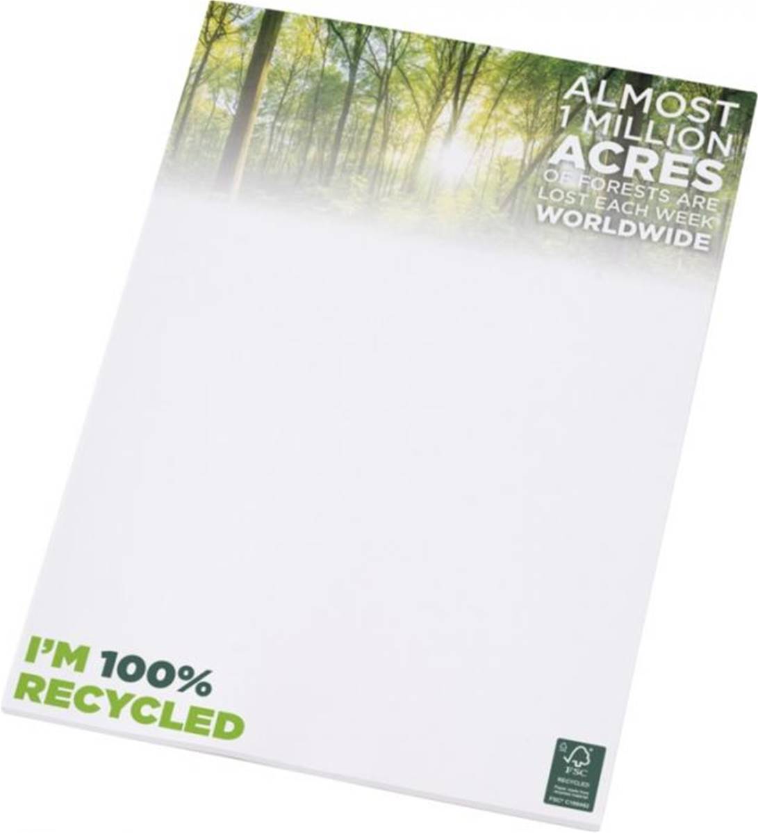Bloc-notes recyclé 100 pages