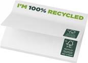 Notes autocollantes recyclées 100 x 75 mm