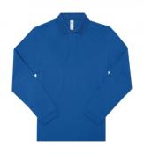 Polo manches longues en coton pour Homme - 180 g