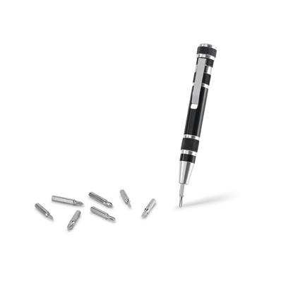 Kit d'outils en forme de stylo possédant 8 embouts