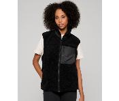 Bodywarmer polaire Bonded Sherpa coupe-vent unisexe