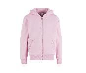 Sweat zippé oversize enfant en coton biologique recyclé 330 g/m²
