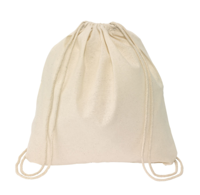 Sac en coton avec cordons - 100 g