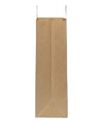 Sac en papier kraft avec poignées plates - 80g
