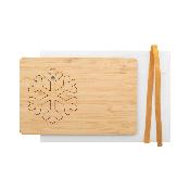 Carte de vœux avec décortication